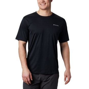 Columbia Zero Rules Short Sleeve, Camiseta Negros Para Hombre | 940673-IZB